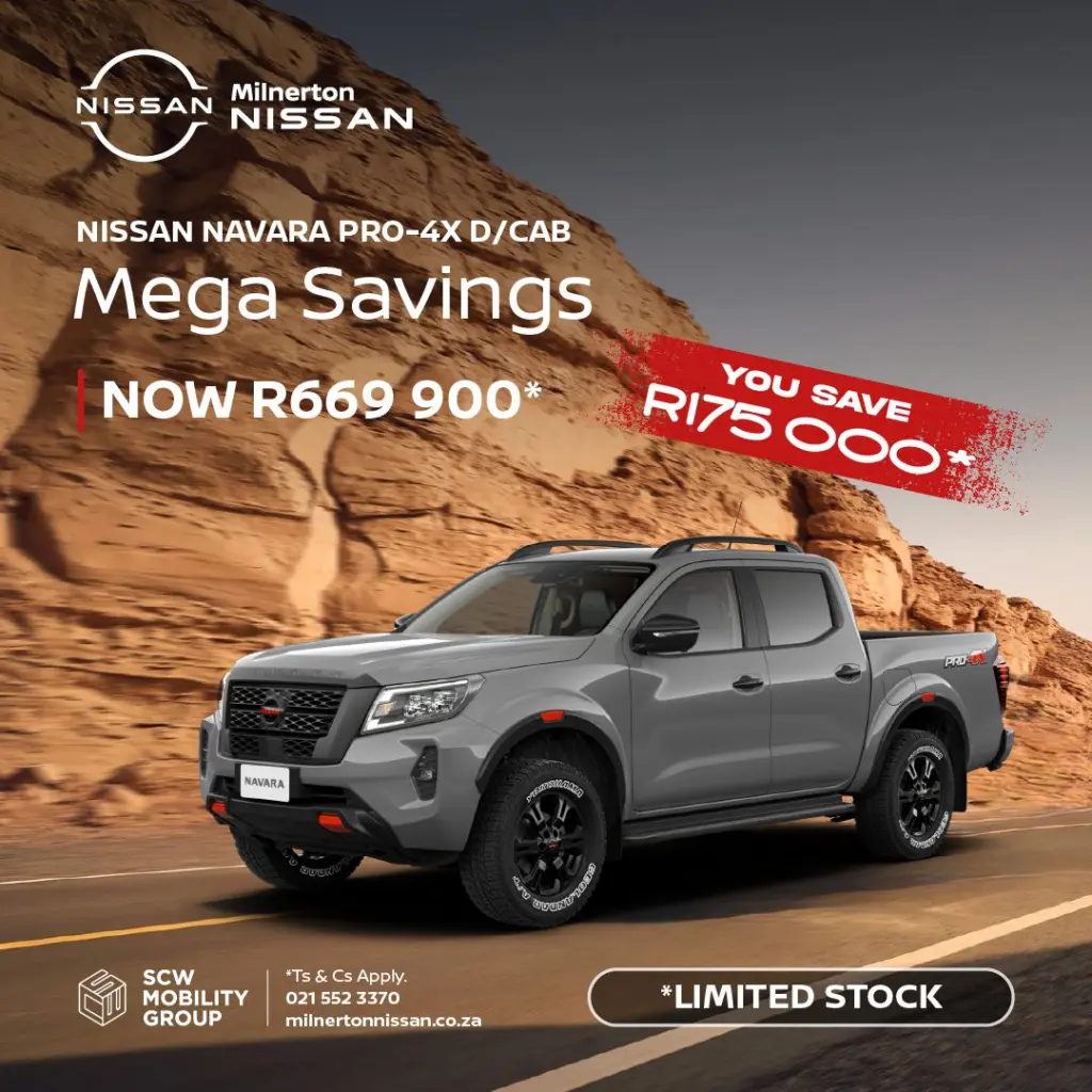 Nissan Navara Pro-4X Double Cab now R669 900*