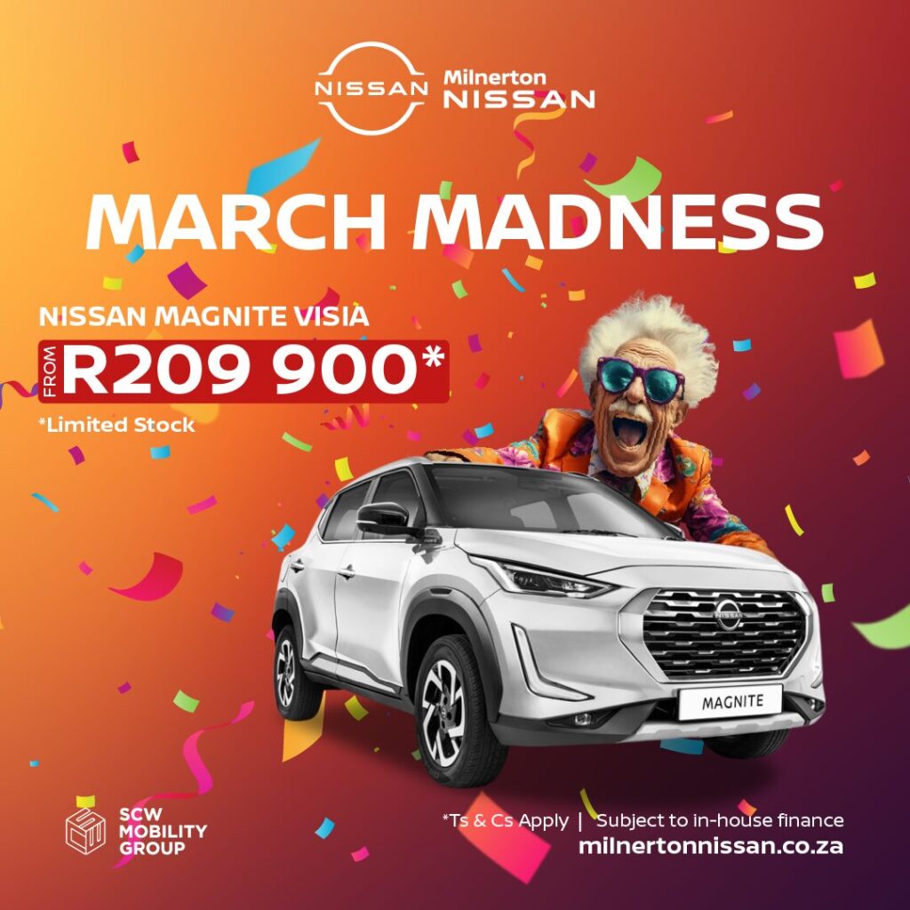 Nissan Magnite Visia from R209 900*