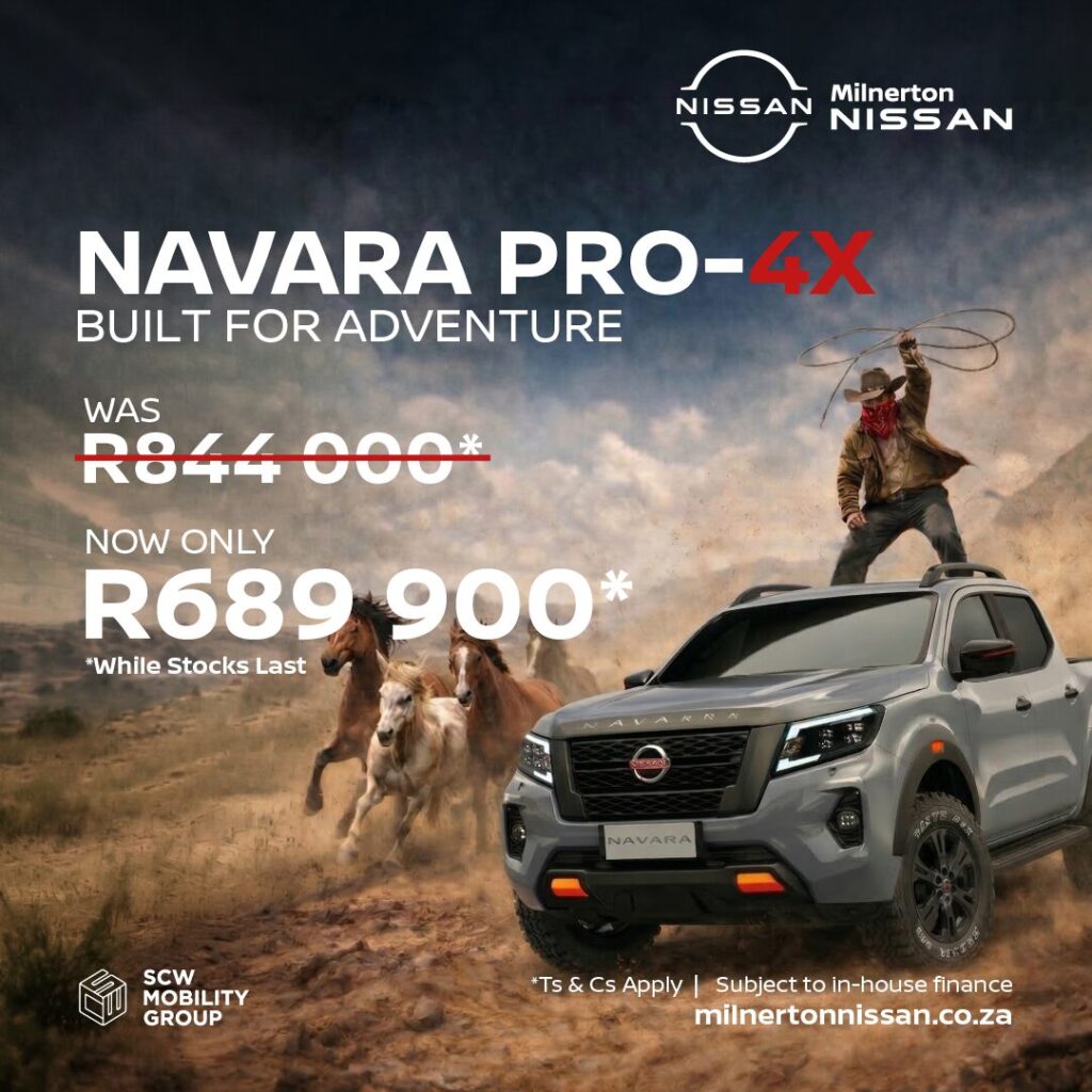 Nissan Navara now only R689 900*