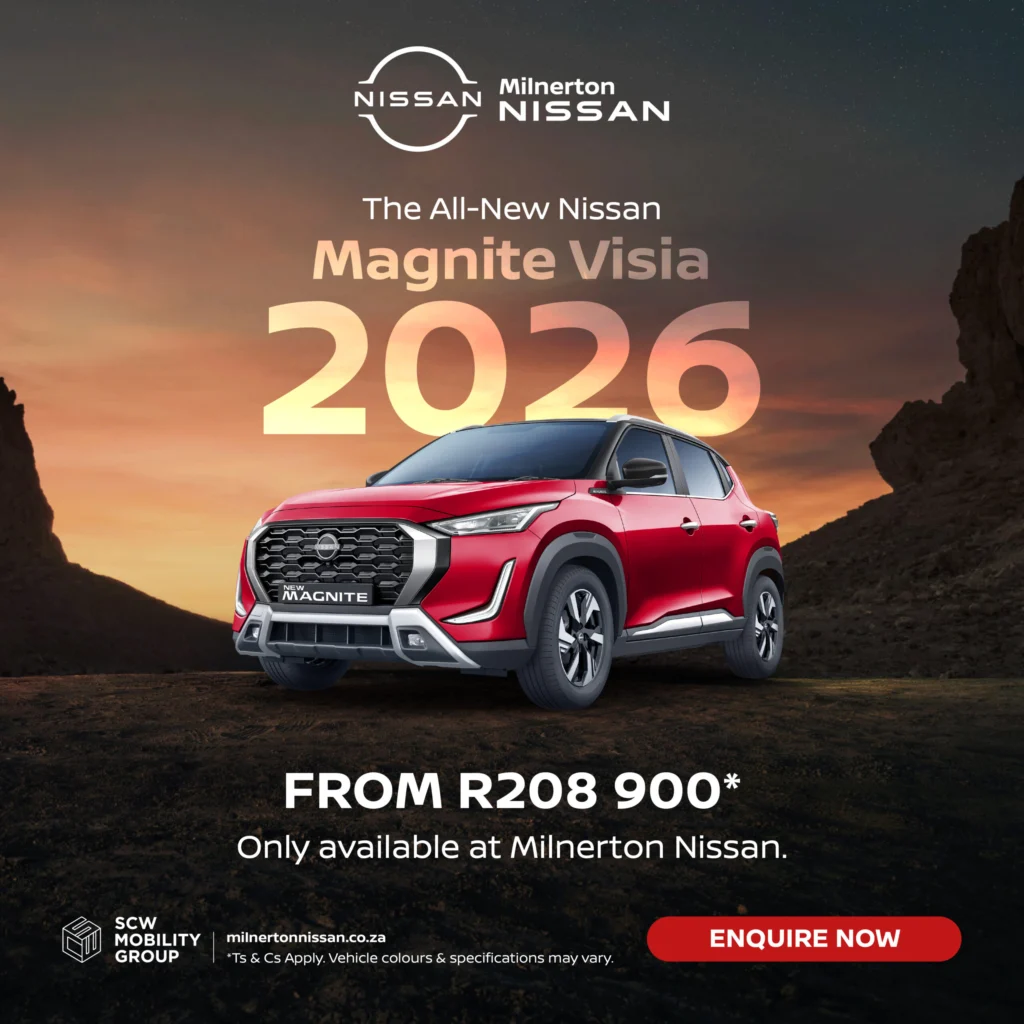 Nissan Magnite Visia 2026 from R208 900*