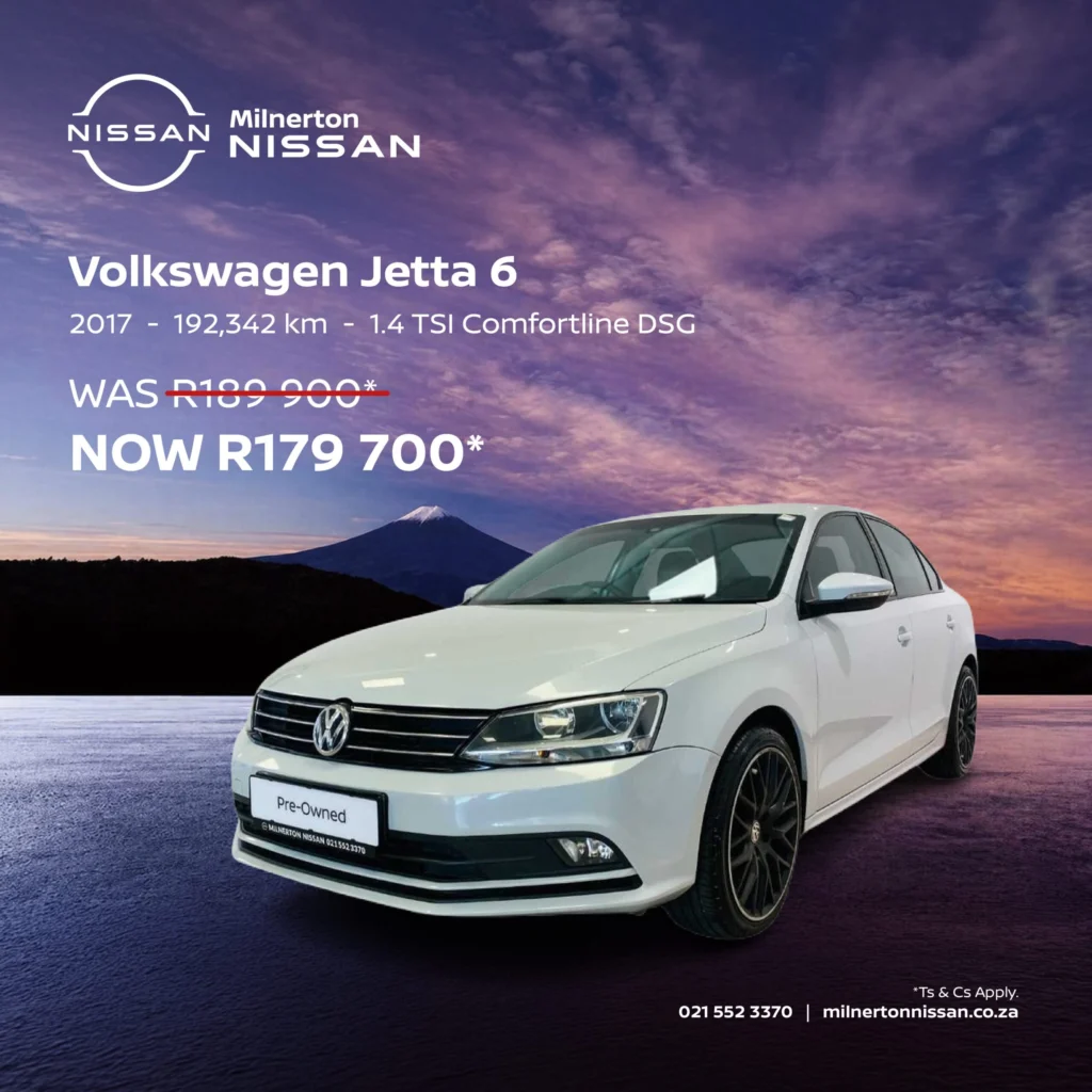2017 Volkswagen Jetta 6 1.4 TSI Comfortline DSG now R179 700*