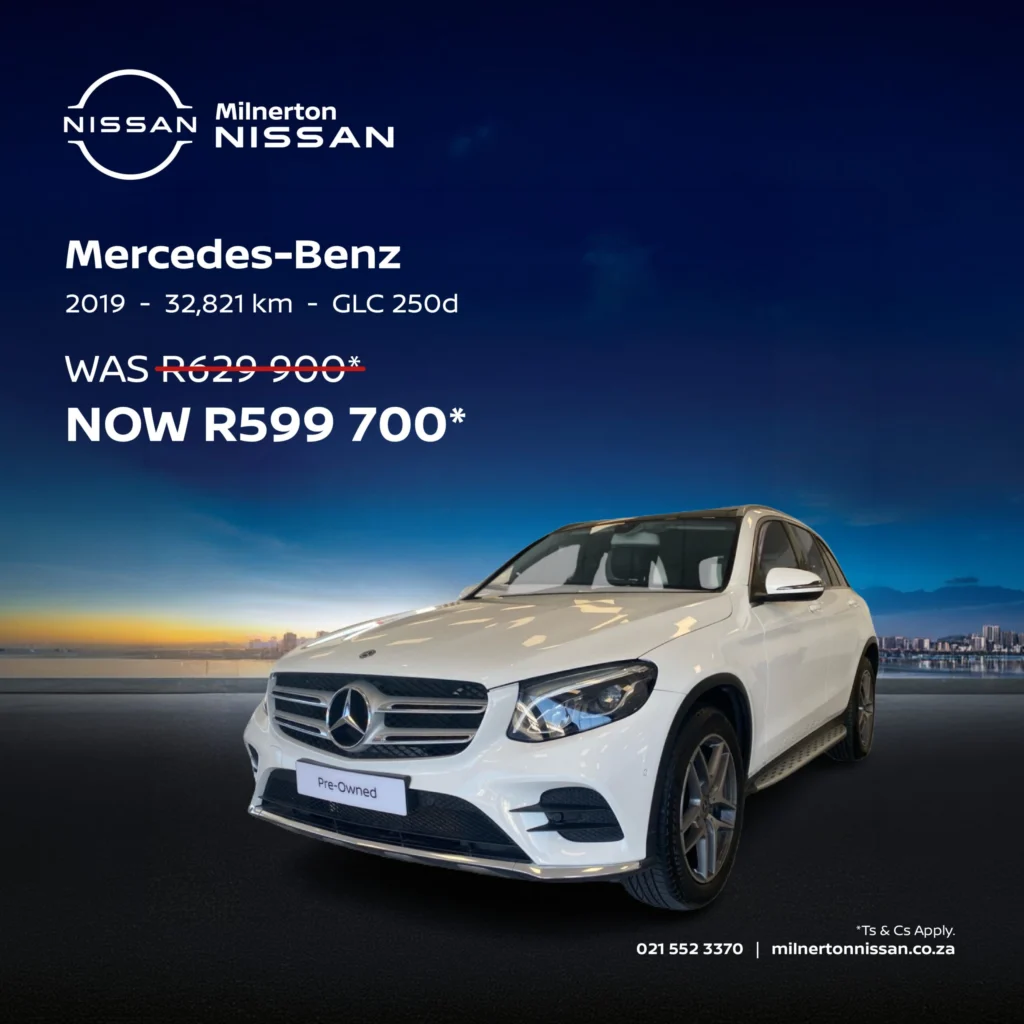 2019 Mercedes-Benz GLC 250d now R599 700*
