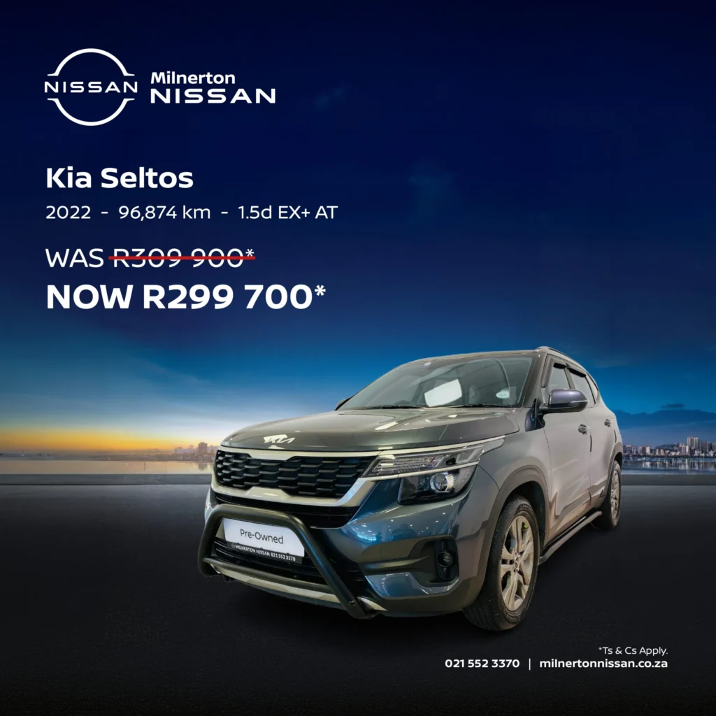 2022 Kia Seltos 1.5d EX+ AT now R299 700*