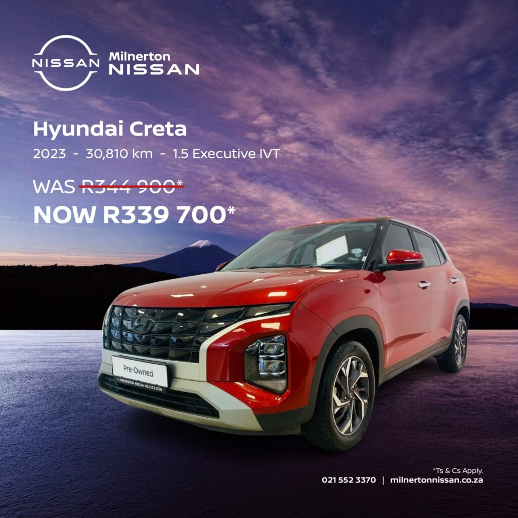 2023 Hyundai Creta 1.5 Executive IVT now R339 700*