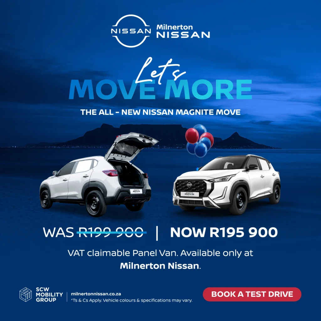 All New Magnite Move now R195 900*