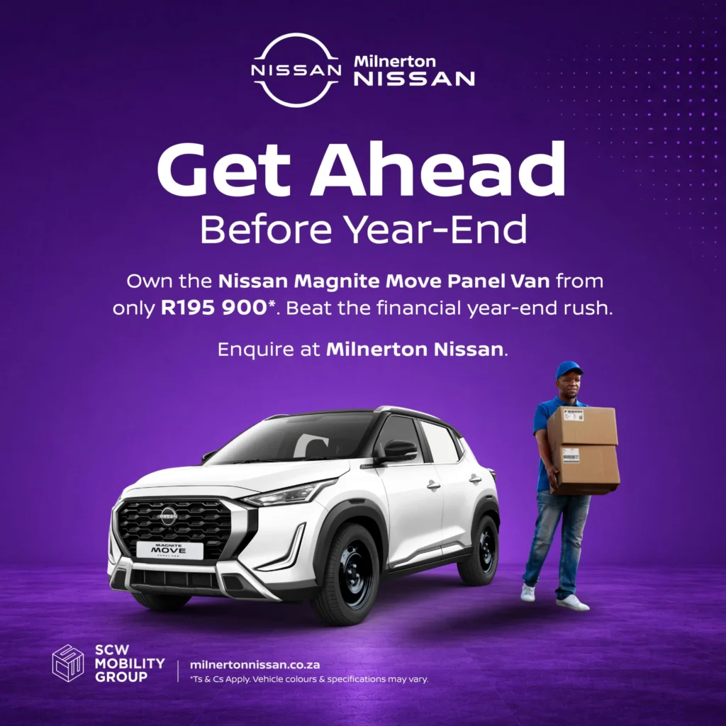 Nissan Magnite Move from R195 900*