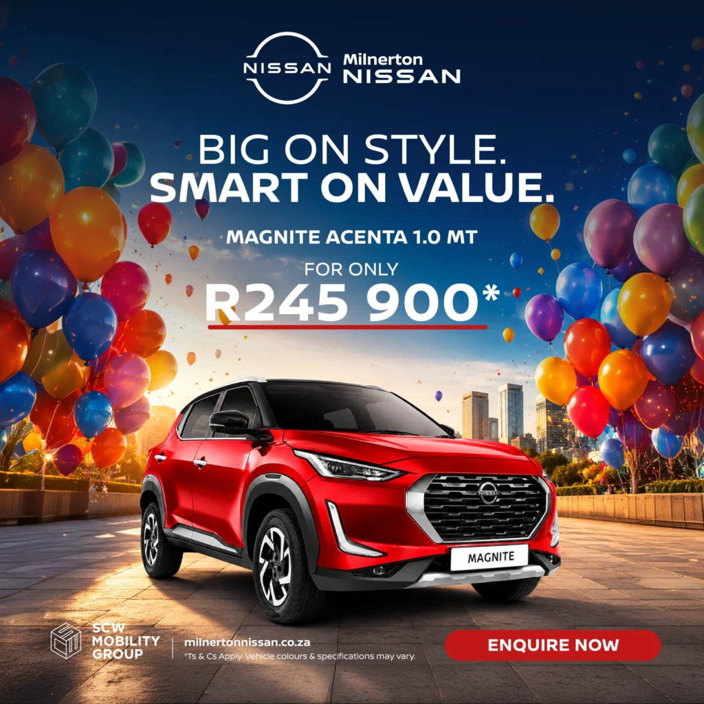 Nissan Magnite Acenta 1.0 MT from only R245 900*