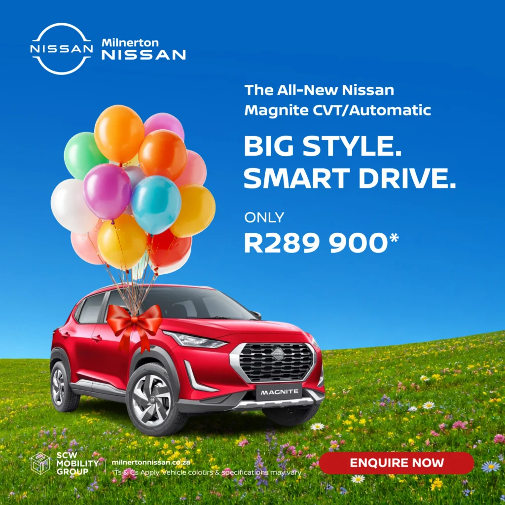 2026 Nissan Magnite Visia MT now only R209 900