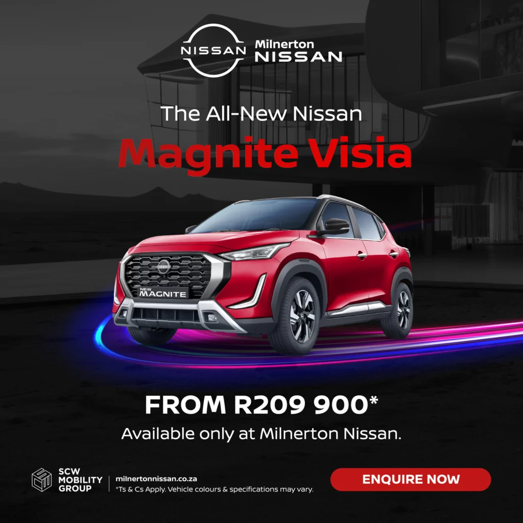 Nissan Magnite Visia from R209 900*